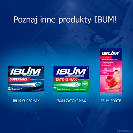 Ibum Express Forte 400 mg, 36 kapsułek miękkich - Dorosły