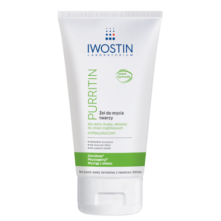 Iwostin Purritin, żel do mycia twarzy, 150 ml - zdjęcie produktu