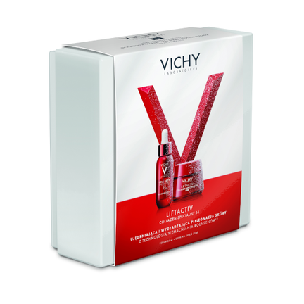 Vichy Xmass Liftactiv Collagen Specialist, zestaw, 30 ml+50 ml - zdjęcie produktu
