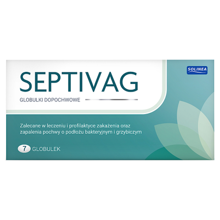 Septivag, 7 globulek dopochwowych - WYRÓB MEDYCZNY