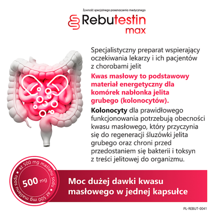 Rebutestin max, 60 kapsułek - KAPSUŁKI