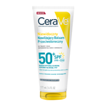 CeraVe, niewidoczny nawilżający balsam przeciwsłoneczny, SPF 50+, 177 ml