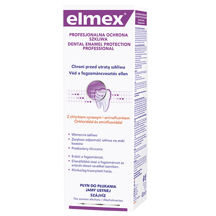 Elmex Ochrona Szkliwa, płyn doustny, 400 ml - zdjęcie produktu