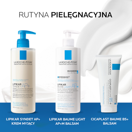 La Roche-Posay Lipikar Baume Light AP+M, balsam regenerujący do ciała, 400 ml - KOSMETYK