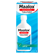 Maalox (35 mg + 40 mg)/ml, zawiesina doustna, 250 ml