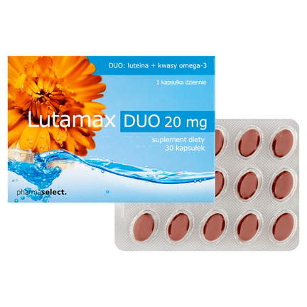 Lutamax Duo 20 mg, 30 kapsułek - zdjęcie produktu