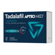 Tadalafil APTEO MED, 10 mg, 2 tabletki powlekane