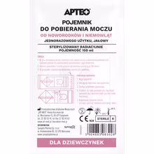 Pojemnik do pobierania moczu dla dziewczynek Apteo, 1 sztuka