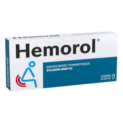 Hemorol, 12 czopków - zdjęcie produktu