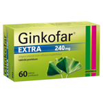 Ginkofar Extra 240 mg, 60 tabletek powlekanych