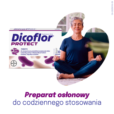 Dicoflor Protect probiotyk, 30 kapusłek - KAPSUŁKI