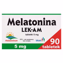 Melatonina LEK-AM, 5 mg, 90 tabletek