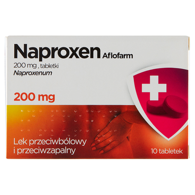 Naproxen 0,2 g, 10 tabletek