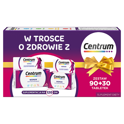Centrum Woman, Xmas Set, 90+30 tabletek - zdjęcie produktu