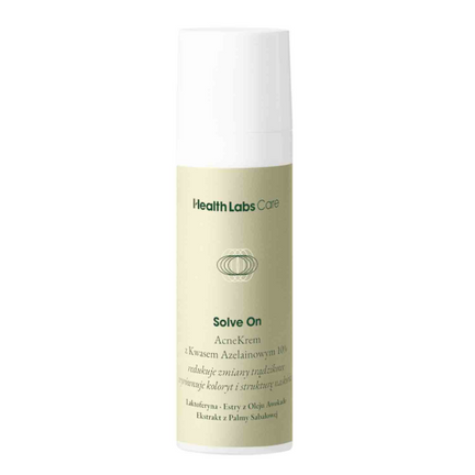 Solve On Acne, krem z kwasem azelainowym 10%, 30 ml - zdjęcie produktu