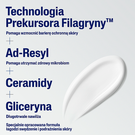 Cetaphil PRO Itch Control, balsam do nawilżania twarzy i ciała, 236 ml - BALSAM