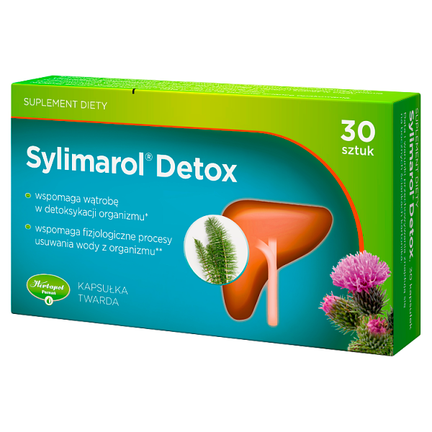 Sylimarol Detox, 30 kapsułek - SUPLEMENT DIETY
