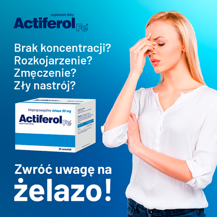 Actiferol Fe 30 mg, 30 saszetek - SASZETKA