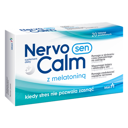 NervoCalm Sen, 20 tabletek powlekanych - zdjęcie produktu