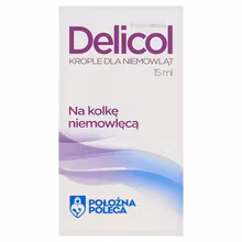 Delicol, krople dla niemowląt, 15 ml