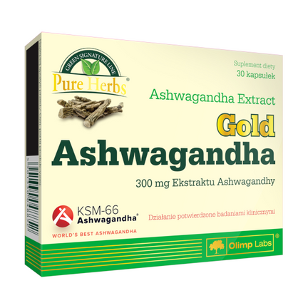 Gold Ashwagandha, 30 kapsułek - zdjęcie produktu