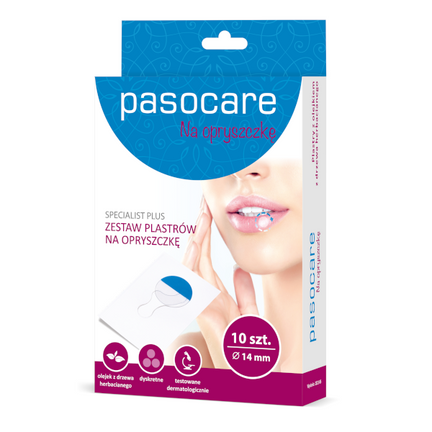 Paso, plaster na opryszczkę, 10 sztuk - zdjęcie produktu