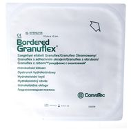 Bordered Granuflex, 15 cm x 15 cm, opatrunek hydrokoloidowy, obramowany, 1 opatrunek