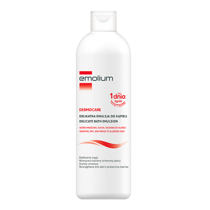 Emolium Dermocare, emulsja do kąpieli od 1. dnia życia, 200 ml - 5400951991900