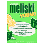 Meliski, pastylki do ssania, 20 sztuk