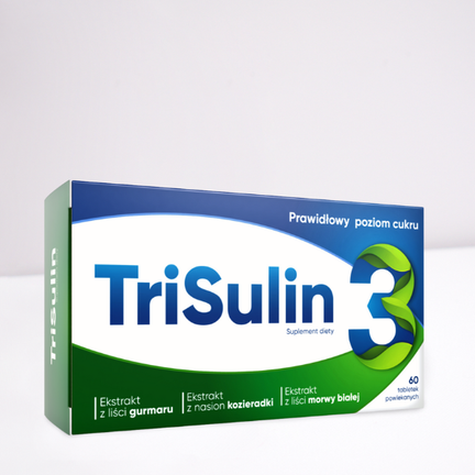TriSulin, 60 tabletek powlekanych - SUPLEMENT DIETY