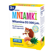 Mniamki Witamina D3, 60 pastylek do ssania