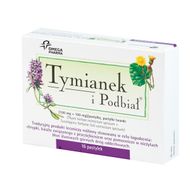 Tymianek i Podbiał (100 mg + 100 mg), 16 tabletek do ssania
