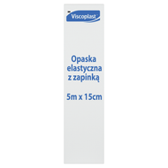 Viscoplast, opaska elastyczna z zapinką, 5 m x 15 cm