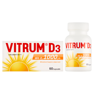Vitrum D3 1000 J.M, 60 kapsułek