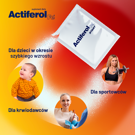 Actiferol Fe Start, 30 saszetek - Dziecko, Niemowlę