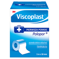 Viscoplast Polopor, przylepiec, 50 mm x 5 m, 1 rolka