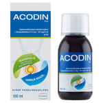 Acodin duo, syrop przeciwkaszlowy 0,3/100 ml