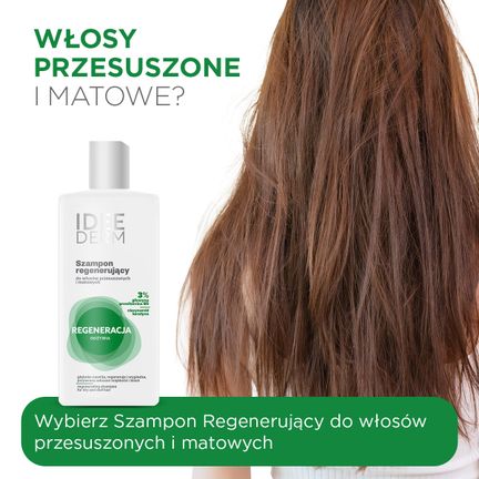 Idee Derm, szampon regenerujący do włosów przesuszonych, 300 ml - KOSMETYK