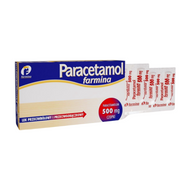 Paracetamol Farmina 500 mg, 10 czopków
