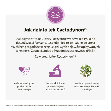 Cyclodynon 20 mg, 30 tabletek powlekanych - BIONORICA