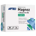 Magnez + Witamina B6 Forte, 30 kapsułek