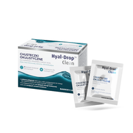 Hyal-Drop Clean, chusteczki do higieny powiek, 20 sztuk