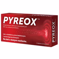 Pyreox, 500 mg, 6 tabletek powlekanych
