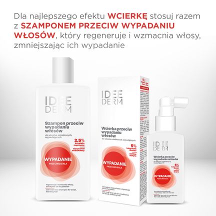 Idee Derm, wcierka przeciw wypadaniu włosów, 100 ml - IDEEPHARM