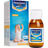 Paracetamol FORTE APTEO MED, 40 mg/mL, zawiesina doustna, 85 ml