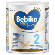 Bebiko PRO+ 2, mleko następne dla niemowląt powyżej 6. miesiąca życia, 700 g