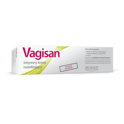 Vagisan, intymny krem nawilżający, 25 g - zdjęcie produktu