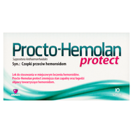 Procto-Hemolan Protect, 10 czopków