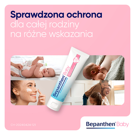 Bepanthen Baby, maść ochronna przeciw odparzeniom pieluszkowym, 100 g - 5908229301722