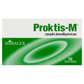 Proktis-M, czopki doodbytnicze, 10 sztuk - zdjęcie produktu